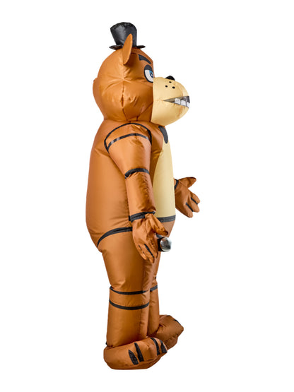 FREDDY FNAF INFLATABLE COSTUME ADULT
