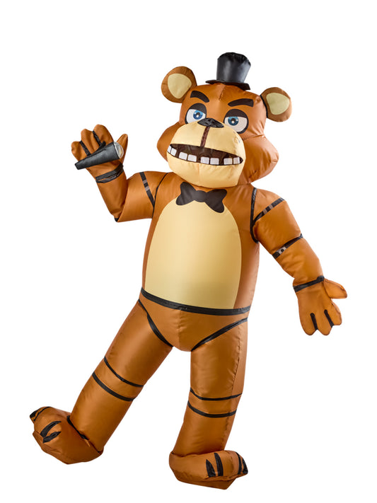 FREDDY FNAF INFLATABLE COSTUME ADULT