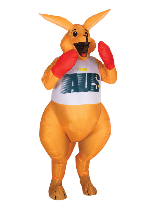 Australian Olympic Boxing Kangaroo Inflatable Adult Costume