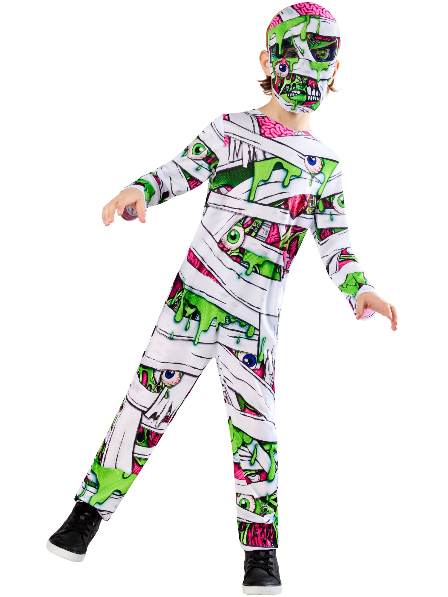 POP ART MUMMY COSTUME CHILD