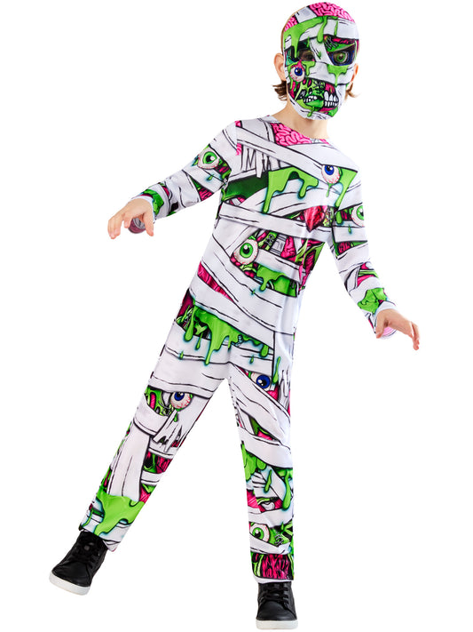 POP ART MUMMY COSTUME CHILD