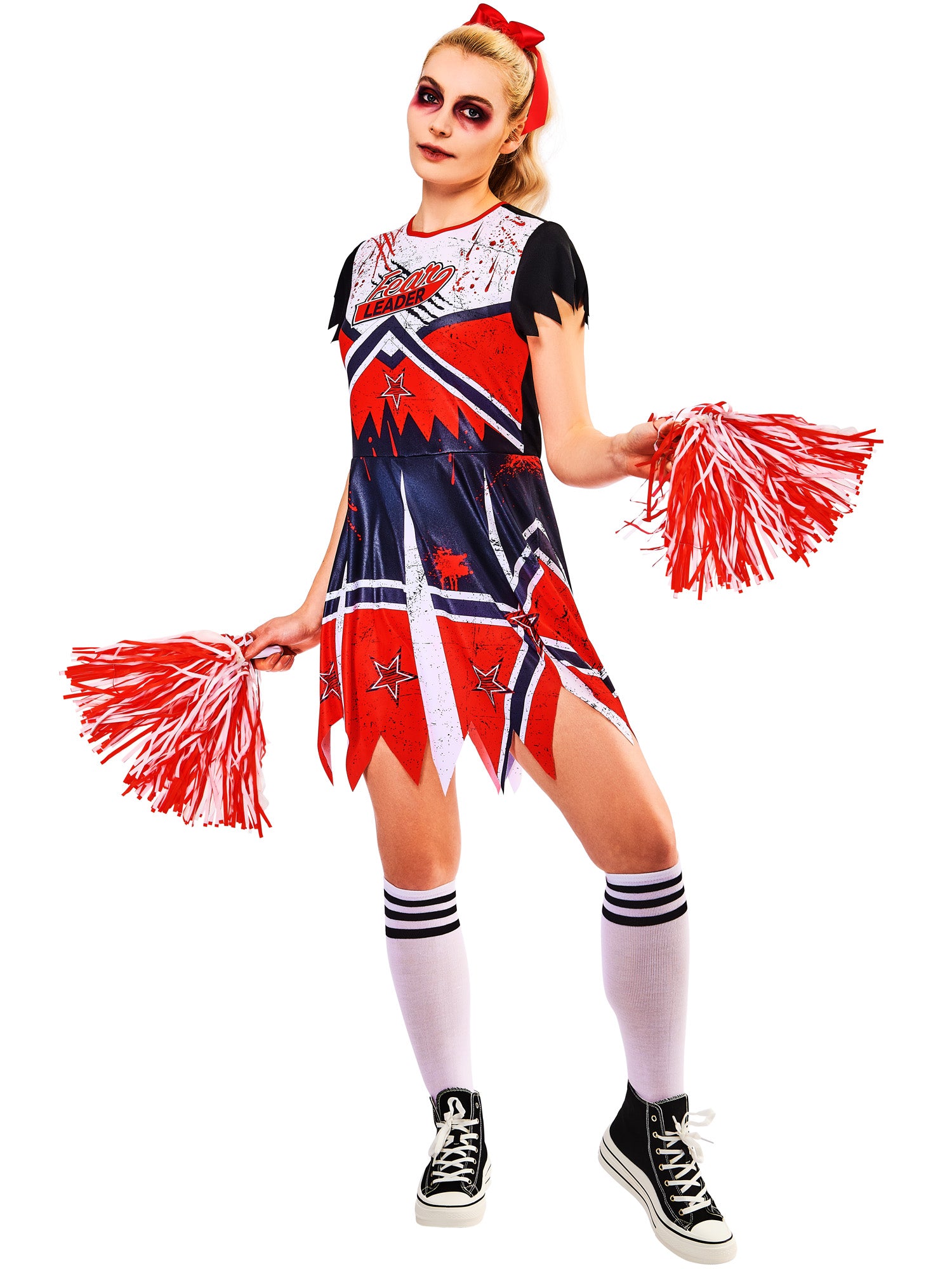 ZOMBIE CHEERLEADER COSTUME ADULT