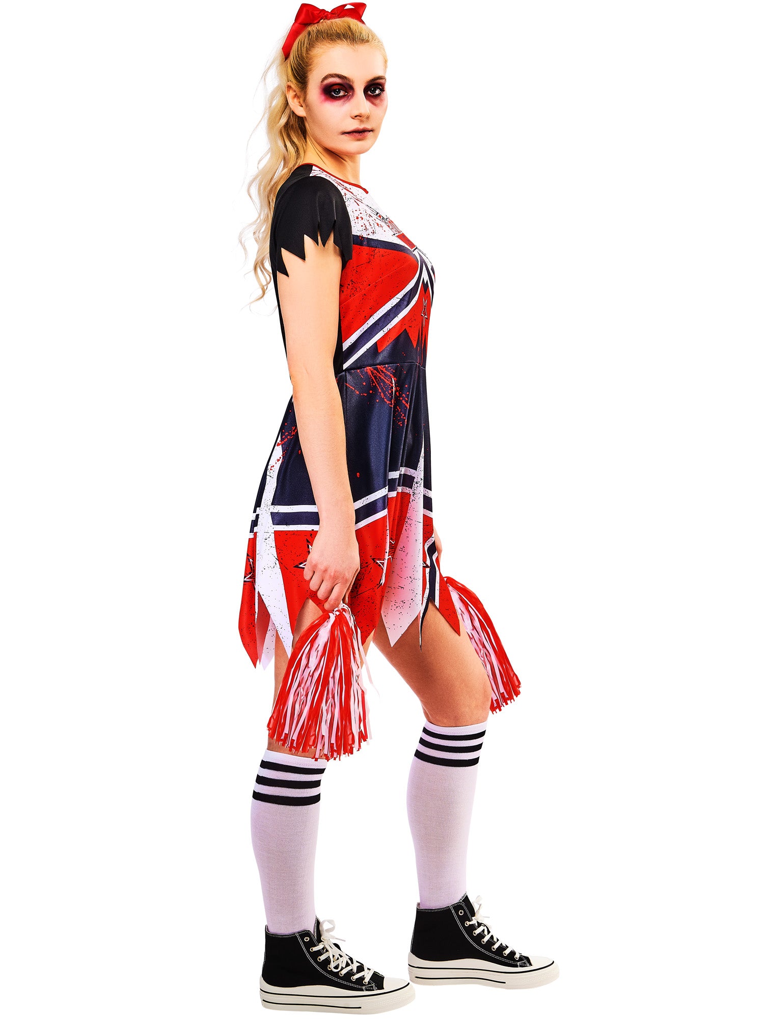 ZOMBIE CHEERLEADER COSTUME ADULT