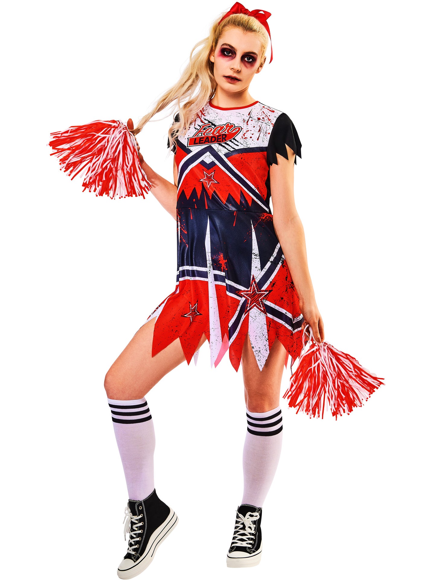 ZOMBIE CHEERLEADER COSTUME ADULT