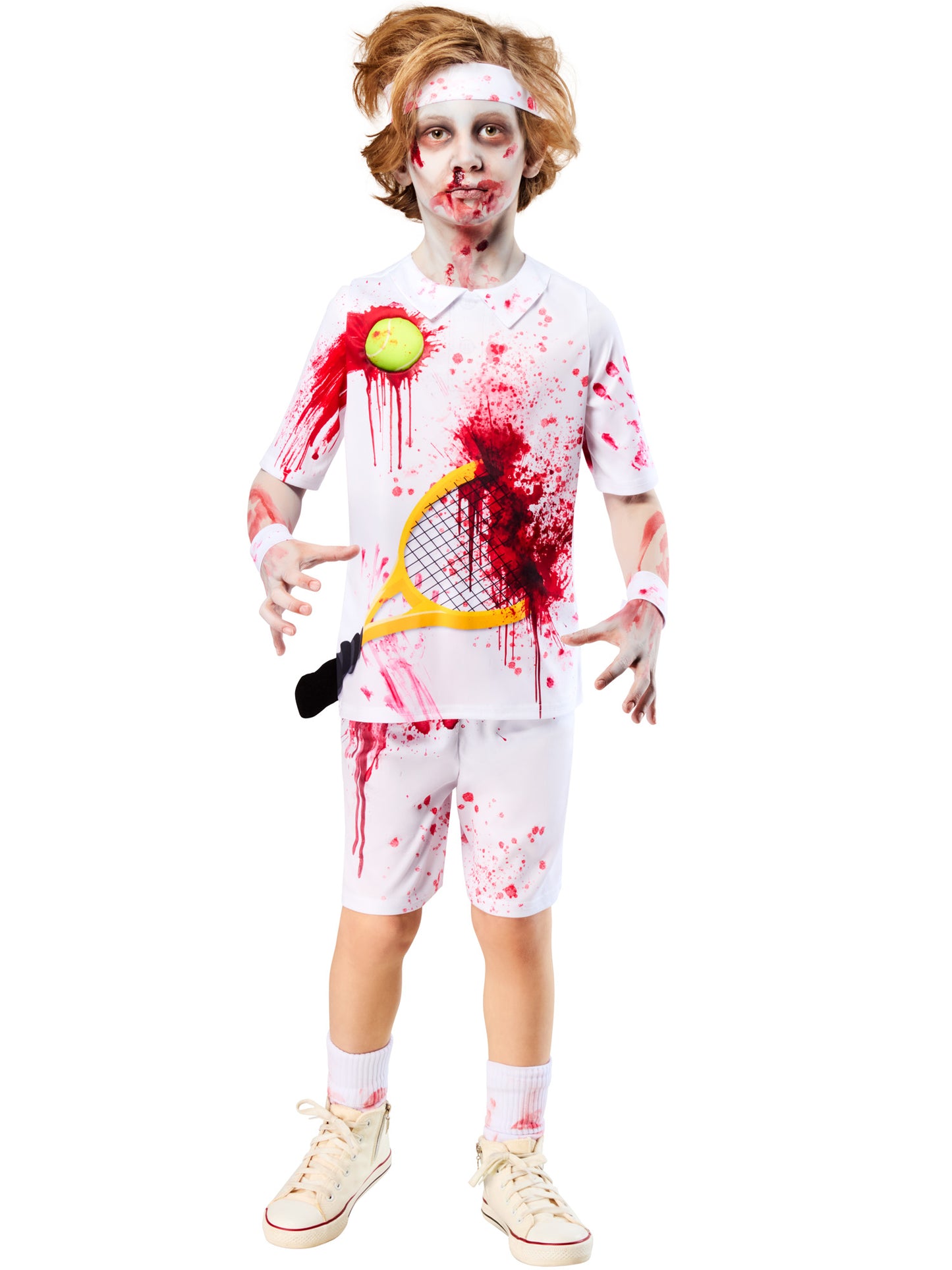 ZOMBIE ROTTER FEDERER COSTUME CHILD