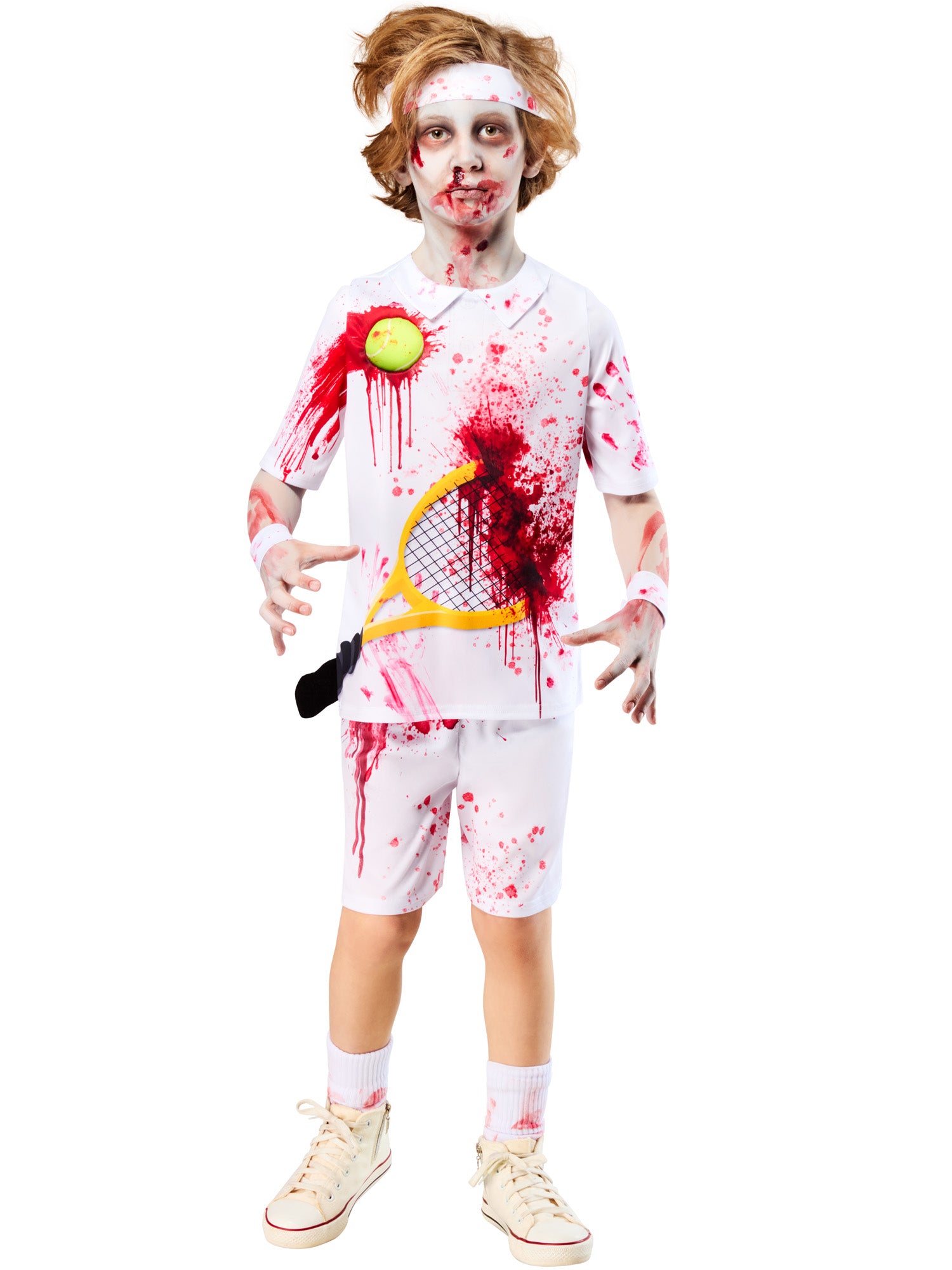 ZOMBIE ROTTER FEDERER COSTUME CHILD