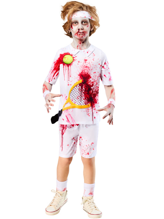 ZOMBIE ROTTER FEDERER COSTUME CHILD