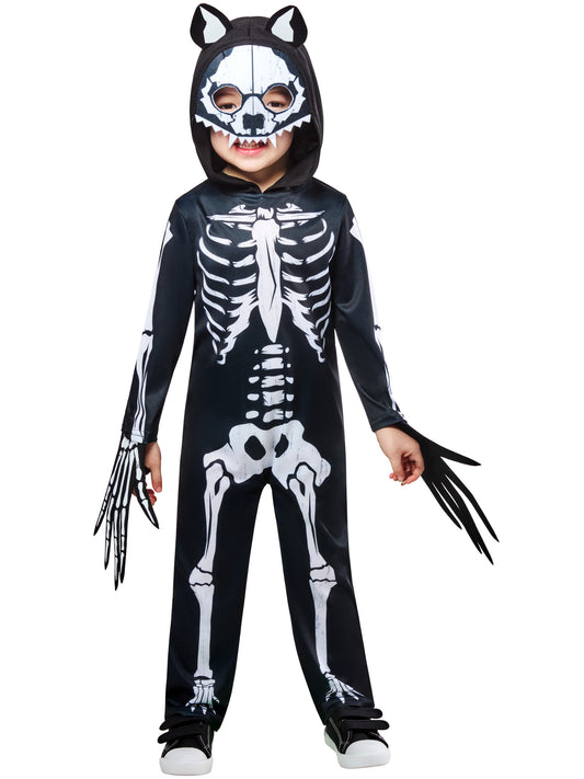 WEREWOLF SKELETON  COSTUME CHILD