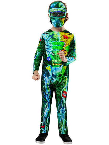 GAMER SKELETON COSTUME CHILD
