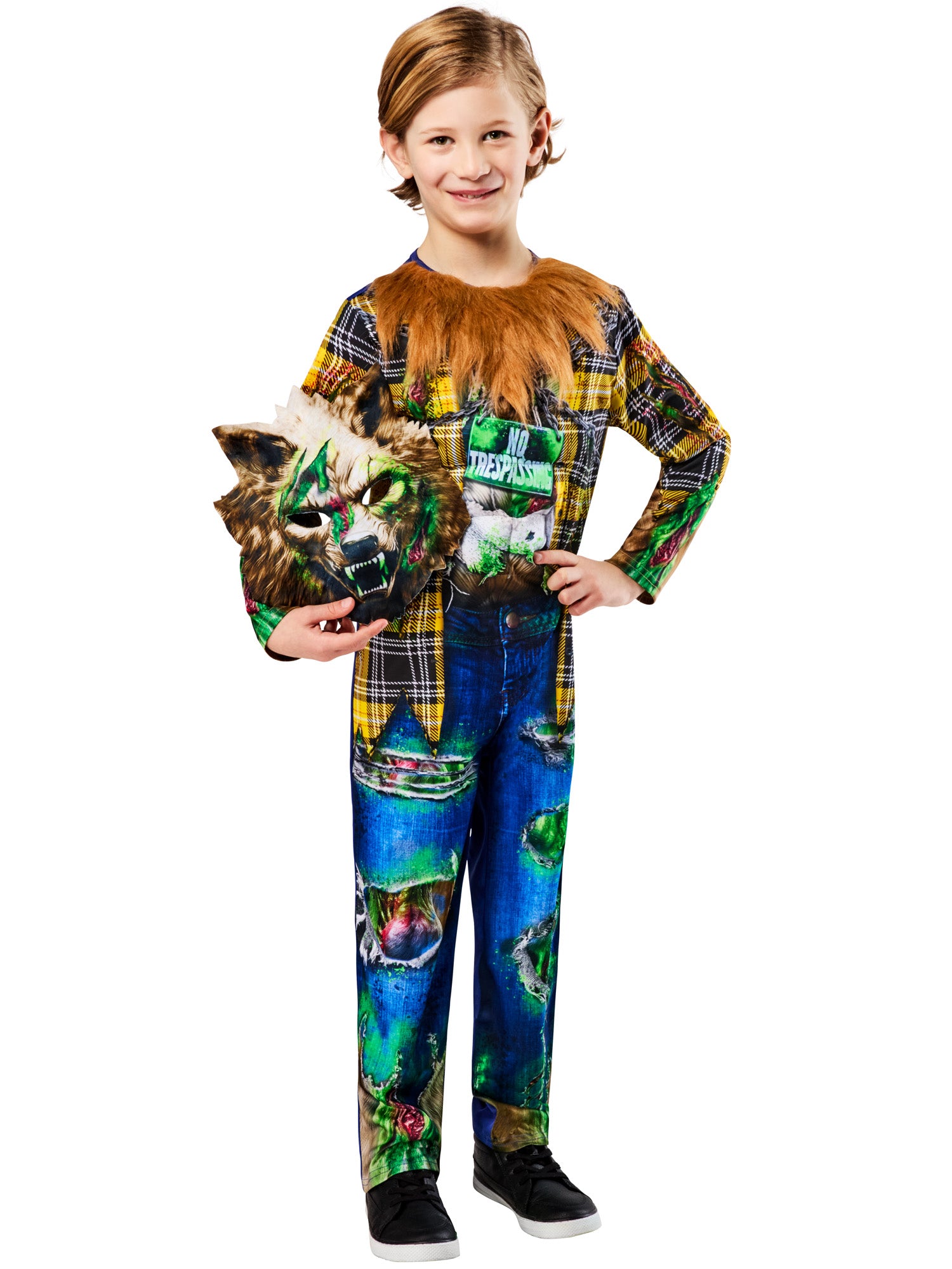 TOXIC WEREWOLF COSTUME CHILD