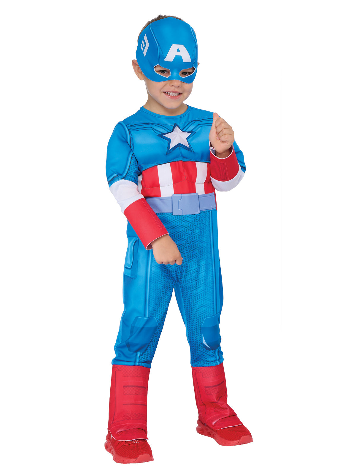 CAPTAIN AMERICA DELUXE COSTUME TODDLER