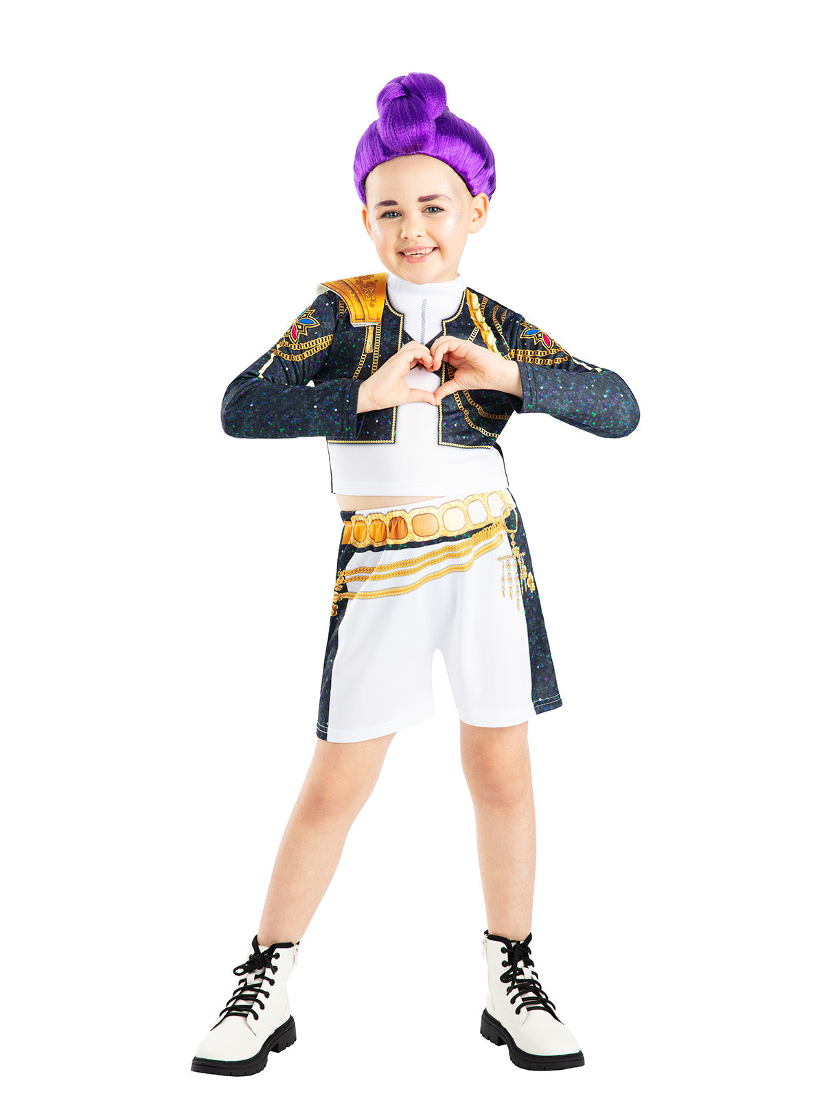 K-POP DEMON HUNTERS RUMI GOLD CLASSIC COSTUME CHILD