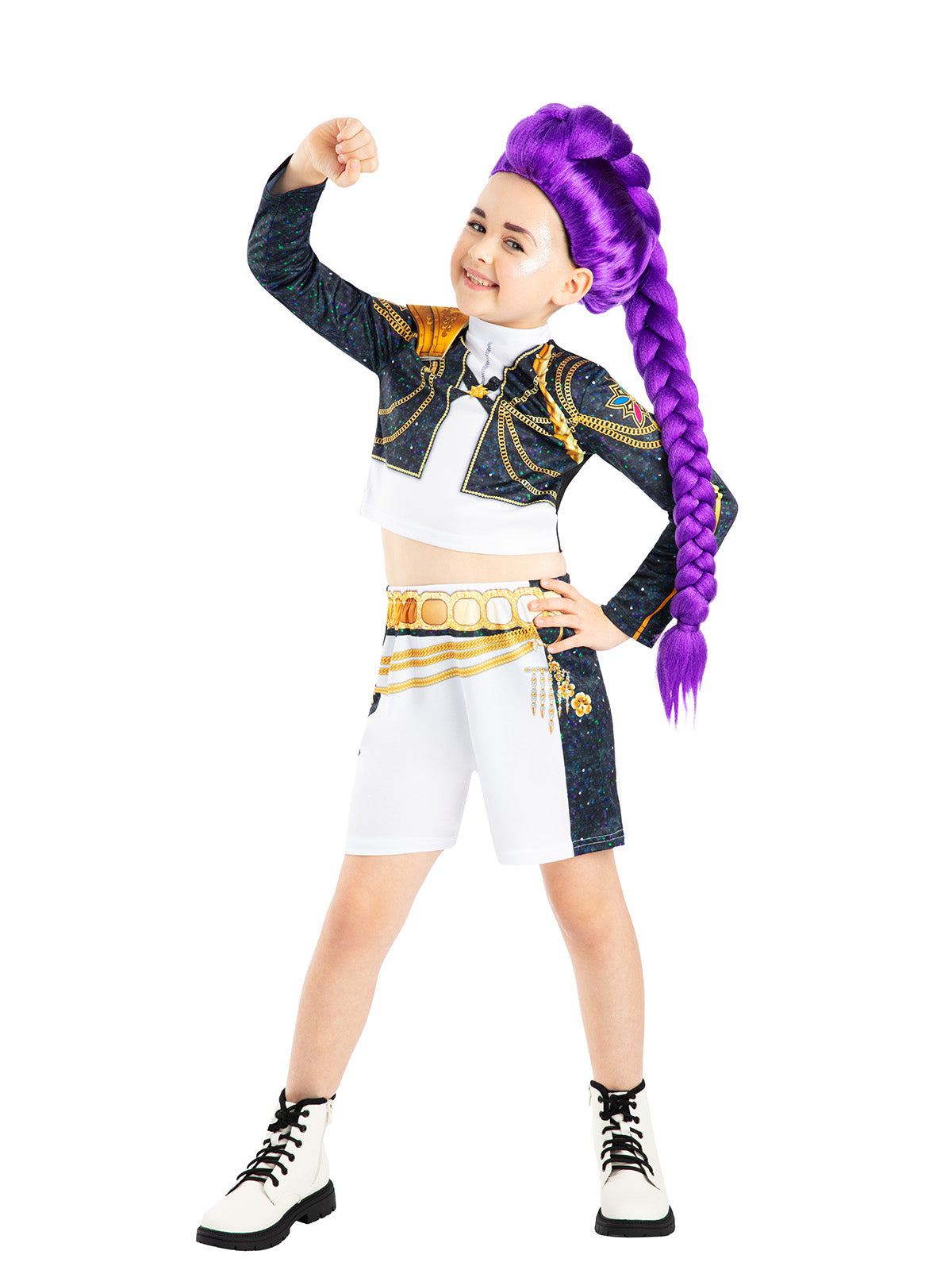 K-POP DEMON HUNTERS RUMI GOLD CLASSIC COSTUME CHILD