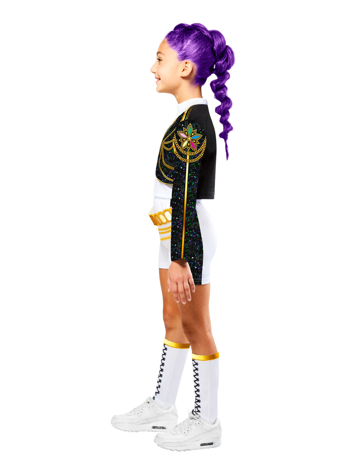 K-POP RUMI GOLD DELUXE COSTUME CHILD