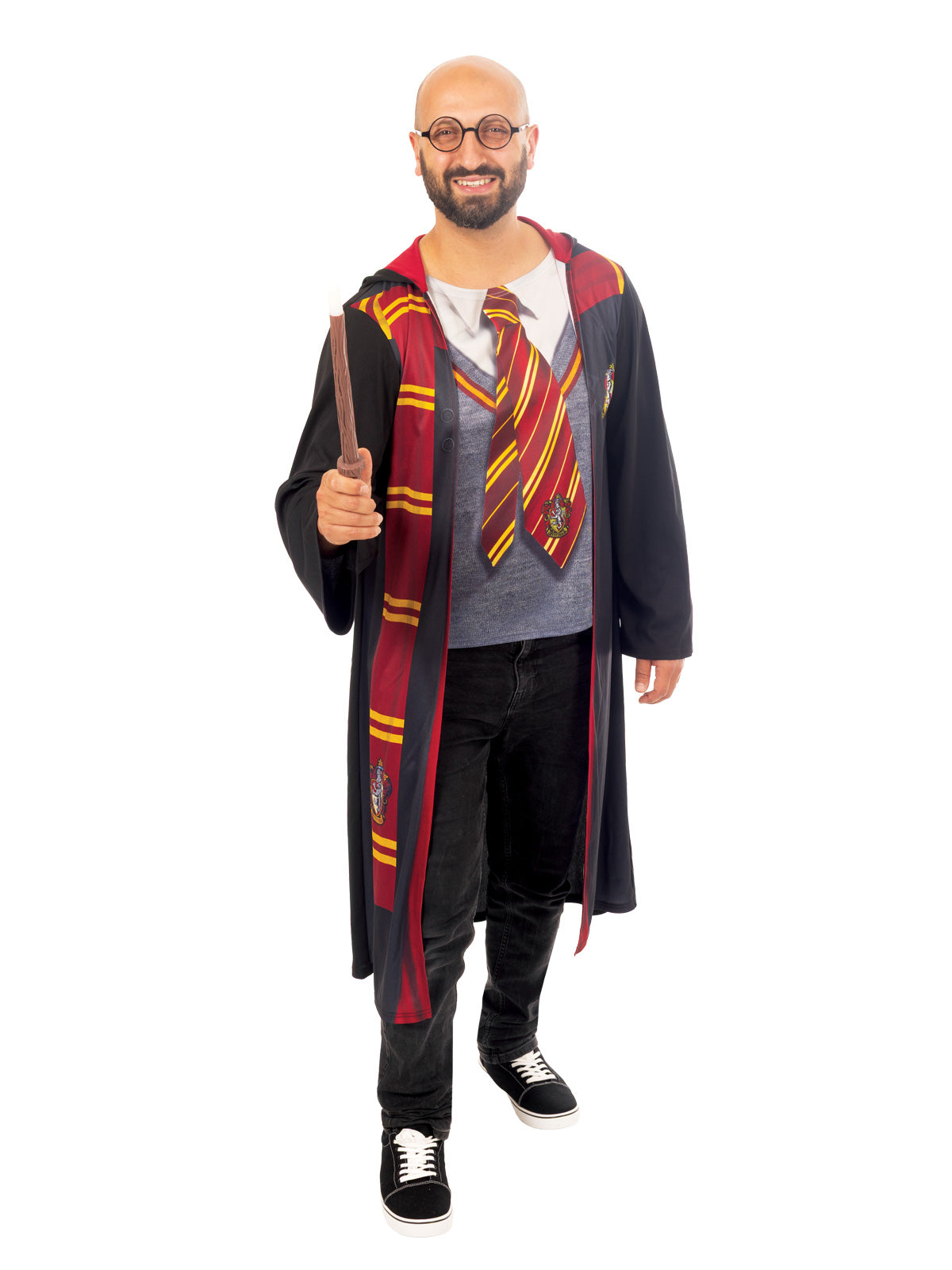 Harry Potter Gryffindor Adult Robe | Red & Gold Deluxe Costume