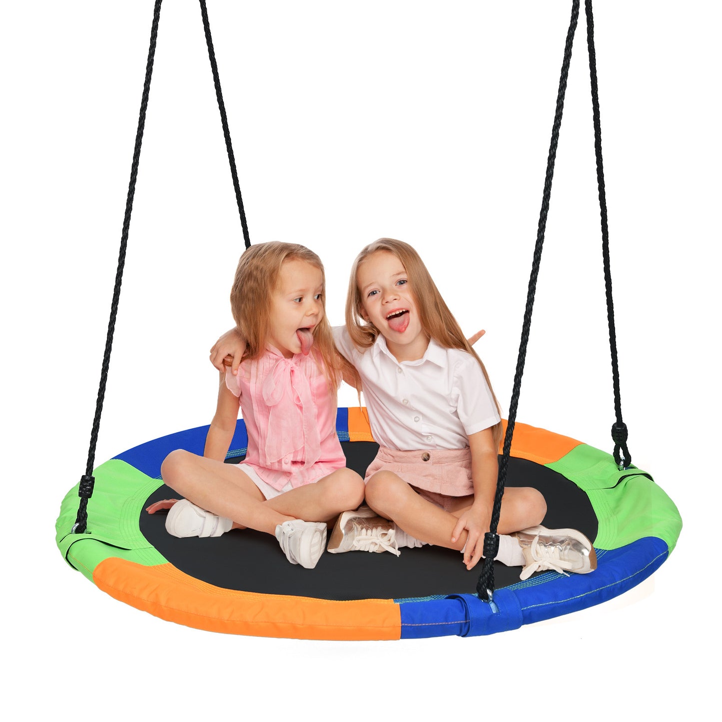100cm Flying Saucer Tree Swing | Colorful 600D Oxford Fabric
