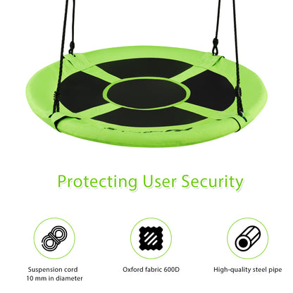 Green 100cm Flying Saucer Tree Swing | 300kg Capacity