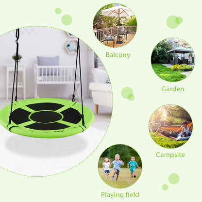 Green 100cm Flying Saucer Tree Swing | 300kg Capacity