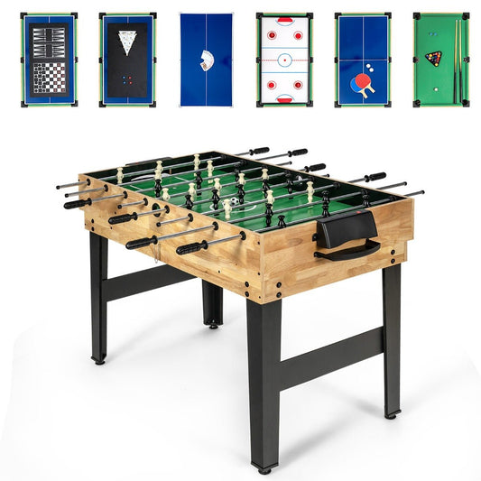 10-in-1 Multi-Game Table for kids and family fun, ideal for home entertainment.