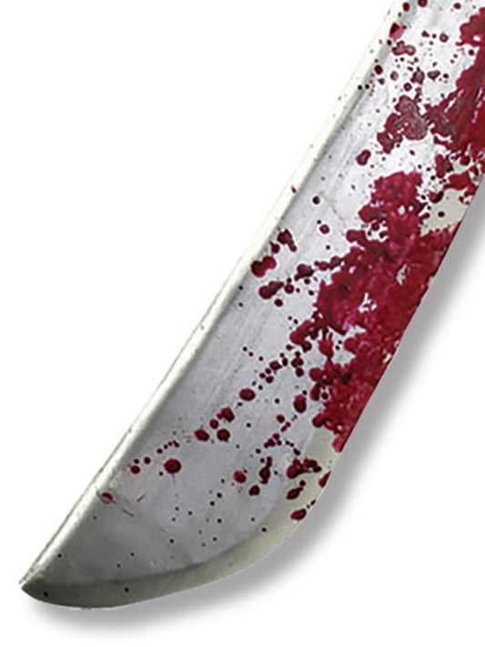 Official Friday the 13th plastic machete prop, ideal for childrens Halloween costumes.