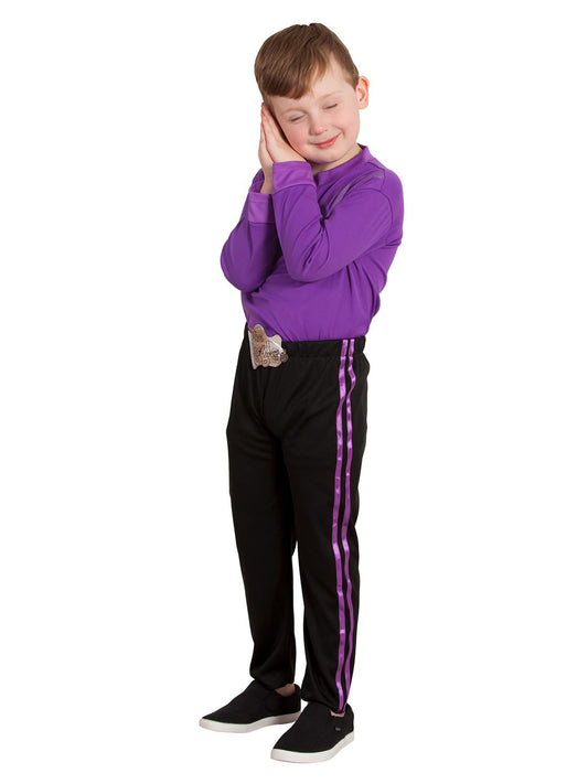 The Wiggles Purple Costume | Kids Deluxe Set, perfect for imaginative play at home.