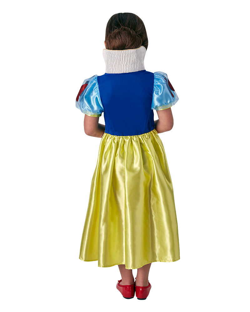 Snow White Deluxe Costume | Satin Bodice Skirt & Tiara Kids