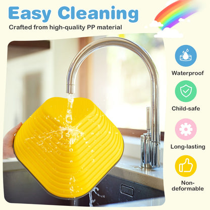 Indoor Outdoor Balance Stepping Stones | 11 Colorful Pieces