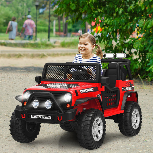 Red 12V Kids Electric Ride On Car | Remote Control Ages 3+