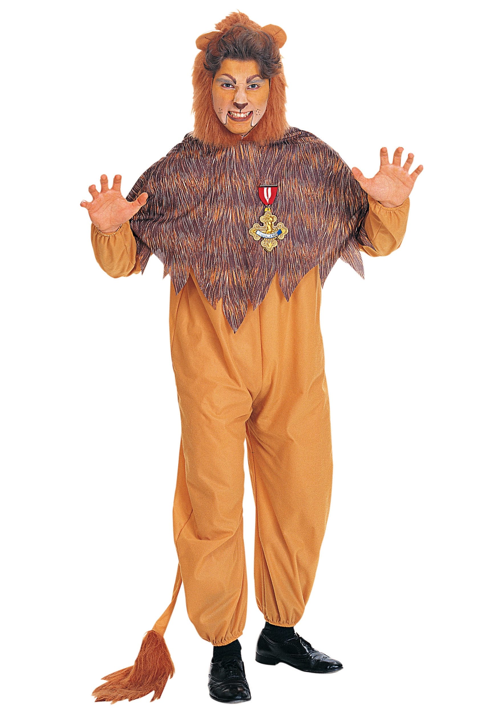 COWARDLY LION COSTUME ADULT