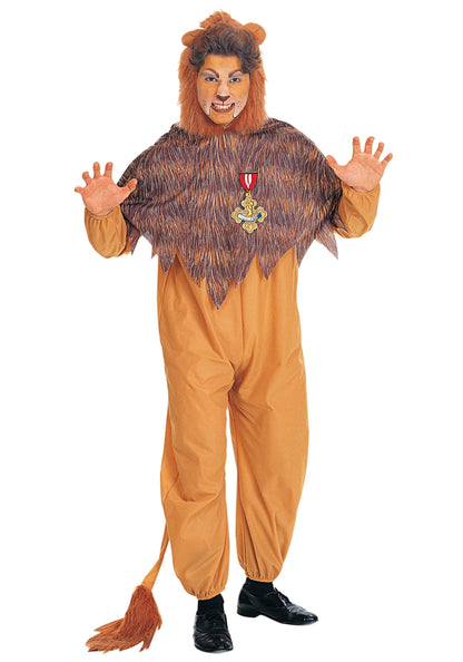 COWARDLY LION COSTUME ADULT