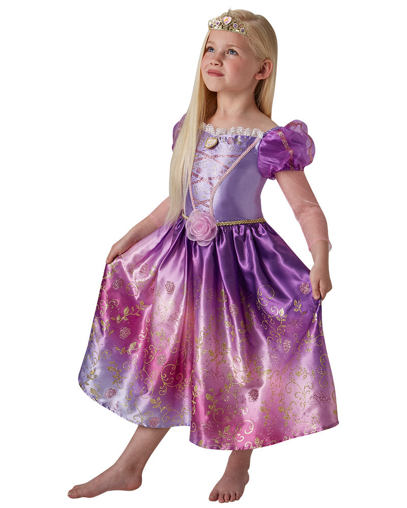 RAPUNZEL RAINBOW DELUXE COSTUME CHILD