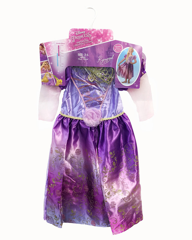 RAPUNZEL RAINBOW DELUXE COSTUME CHILD