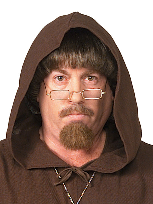 Adult Friar Tuck Monk Costume for dress up, medieval themed parties, Halloween events