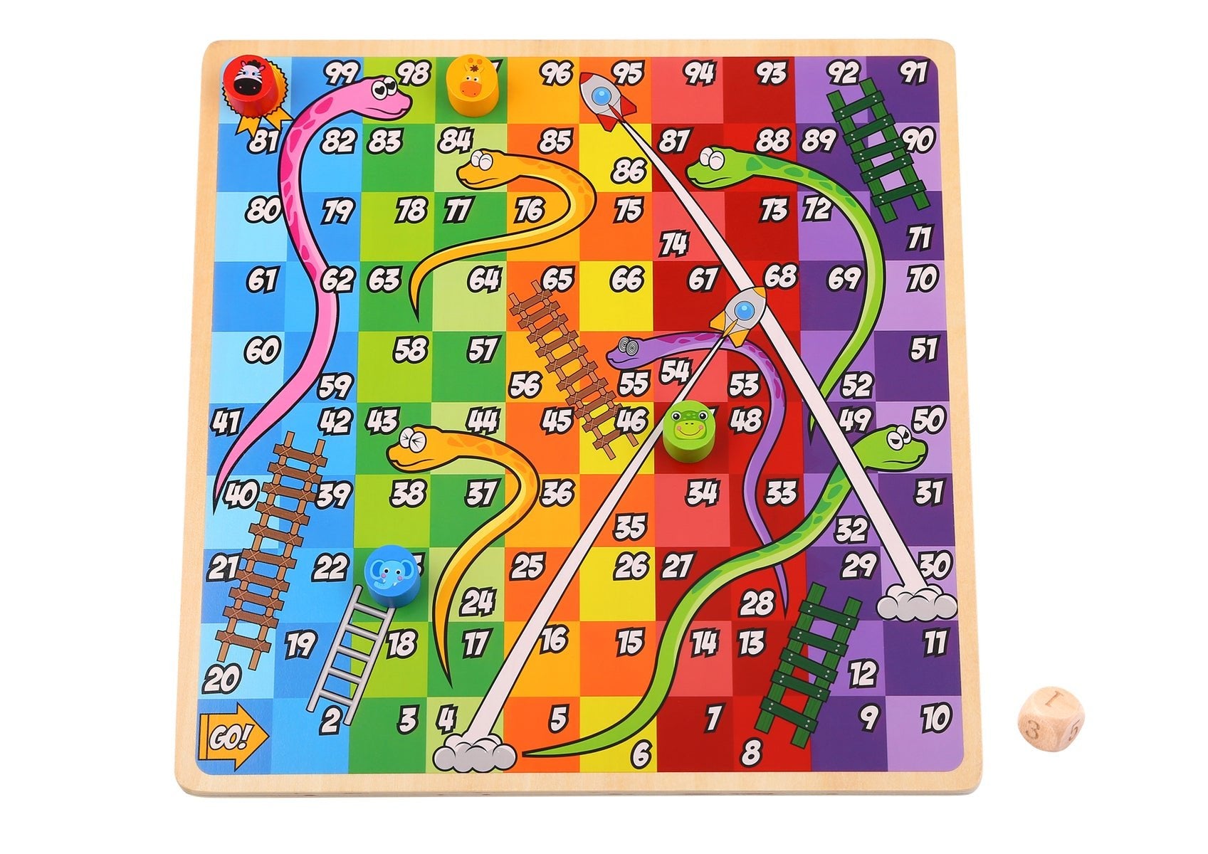 Tooky Toy Game Ludo Game, Snakes and Ladders 