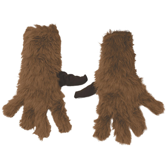 Rocket Raccoon fur-effect kids gloves for play and warmth, featuring official Marvel design.