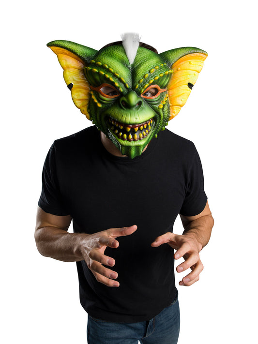 Warner Bros Stripe Gremlins Vacuform Costume Mask for kids Halloween dress-up fun.