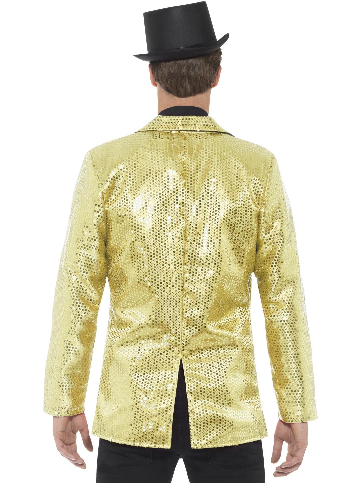 Men's Sequin Gold Jacket | Disco Party Costume | Versatile