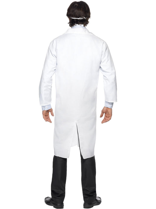 White Doctor Costume with Stethoscope | Adult Medical Dress Up Set