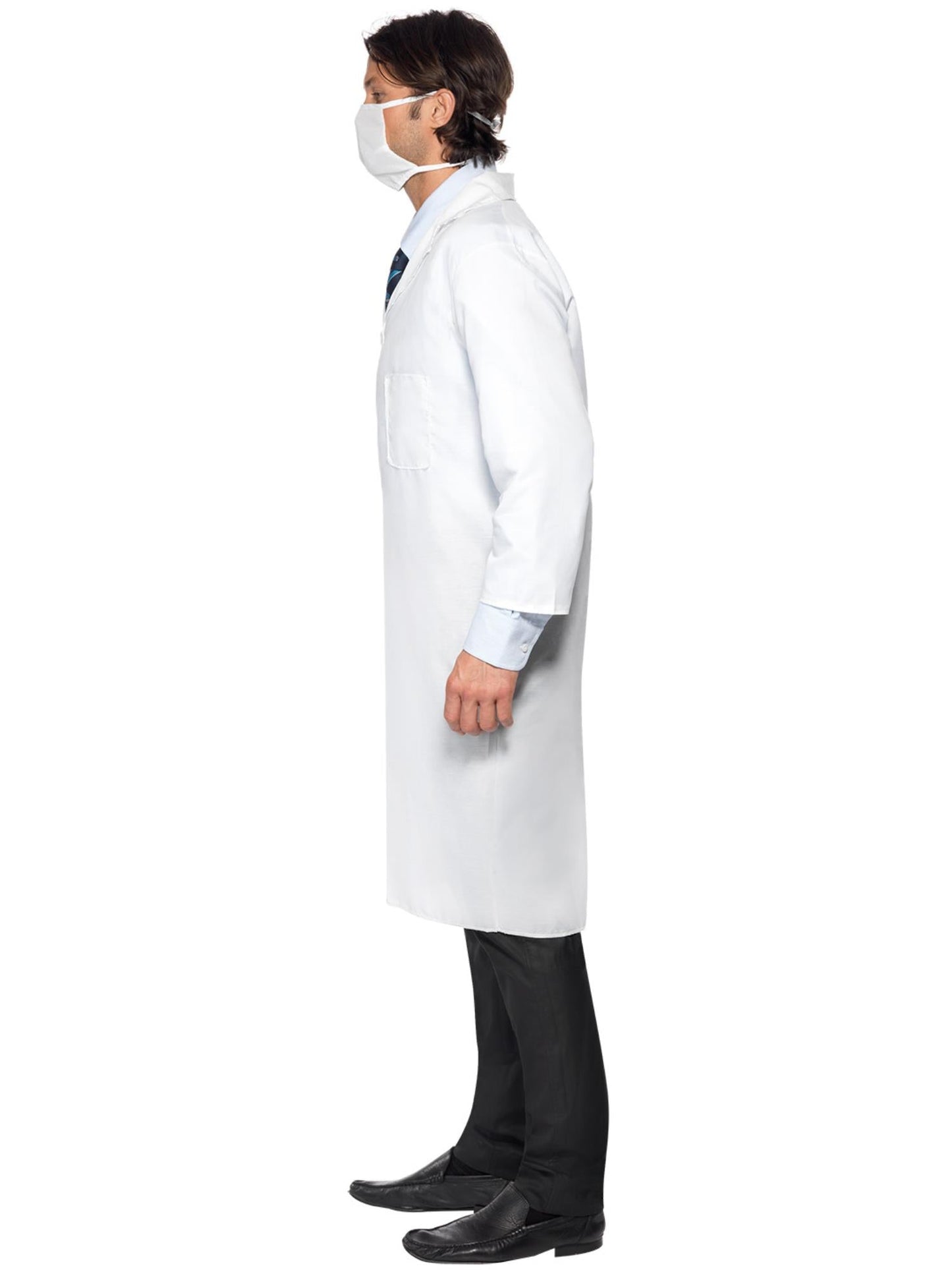White Doctor Costume with Stethoscope | Adult Medical Dress Up Set