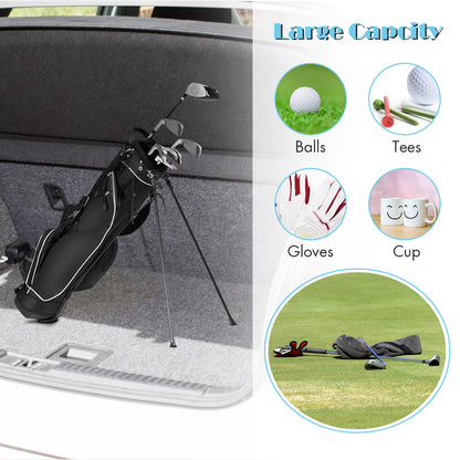 Ultra Light 3.5lb Blue Golf Stand Bag | 4-Way Top Dividers