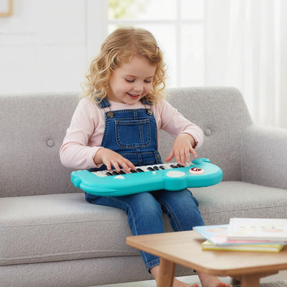 25 Key Elephant Piano Keyboard | Blue Digital Music Toy Kids