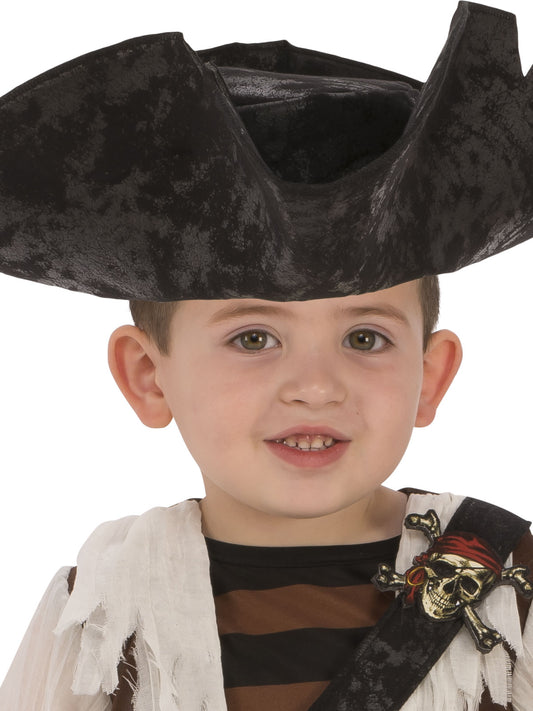 Kids Pirate Matey Costume Set with Accessories for imaginative play at home. Eye patch included.