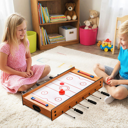 2 In 1 Natural Green Game Table | Foosball & Hockey Fun