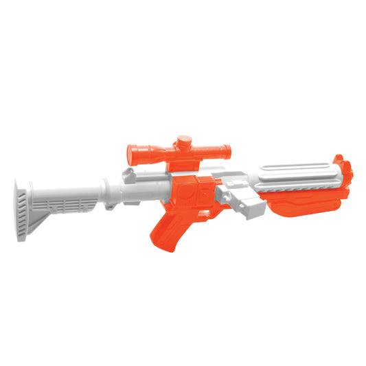 Kids Star Wars Stormtrooper blaster toy gun with realistic design for imaginative play at home.