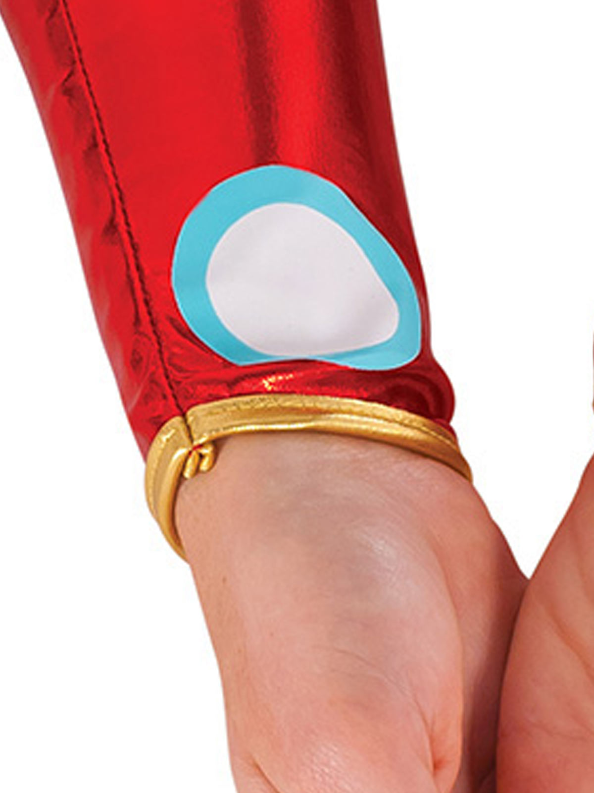 Iron Rescue Gauntlets for Kids, a superhero costume accessory for imaginative play at home.