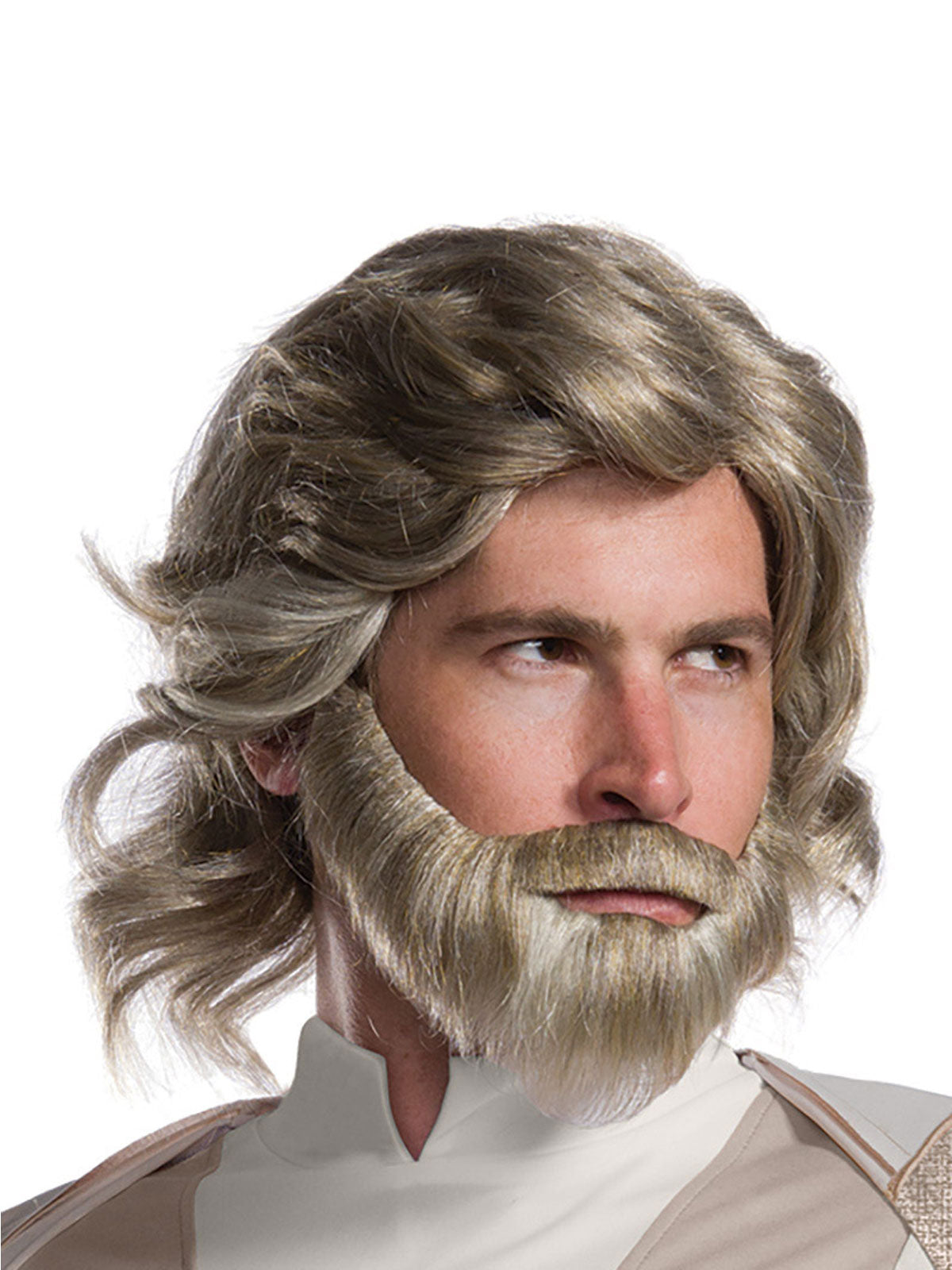 Luke Skywalker wig & beard set for Star Wars costume - perfect for kids cosplay.