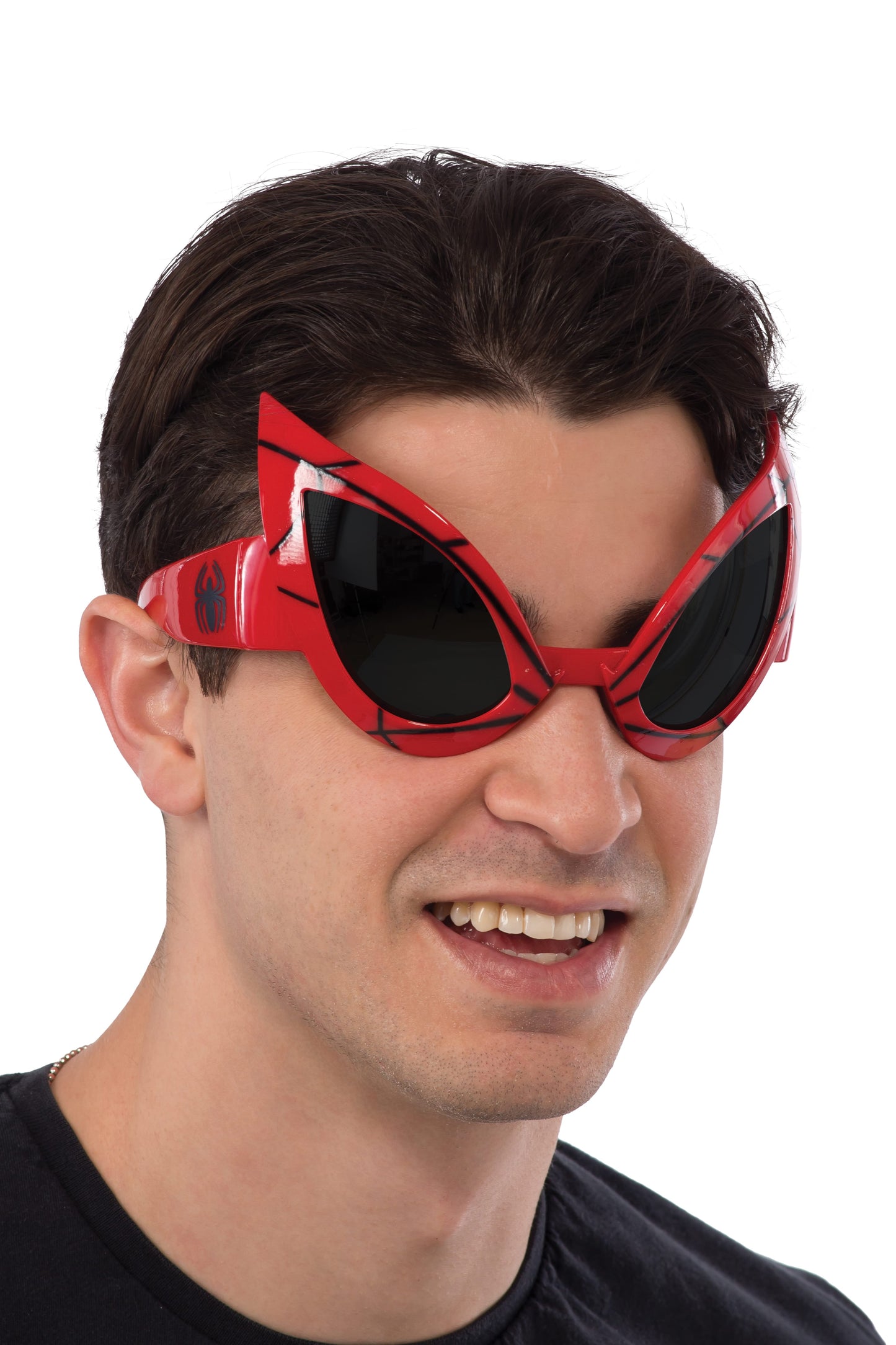 Spider-Man adult goggles with web detail for imaginative play at home, officially licensed Marvel.