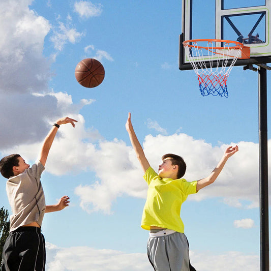 Orange Basketball Rim 38cm | Wall Mount Indoor Outdoor Metal