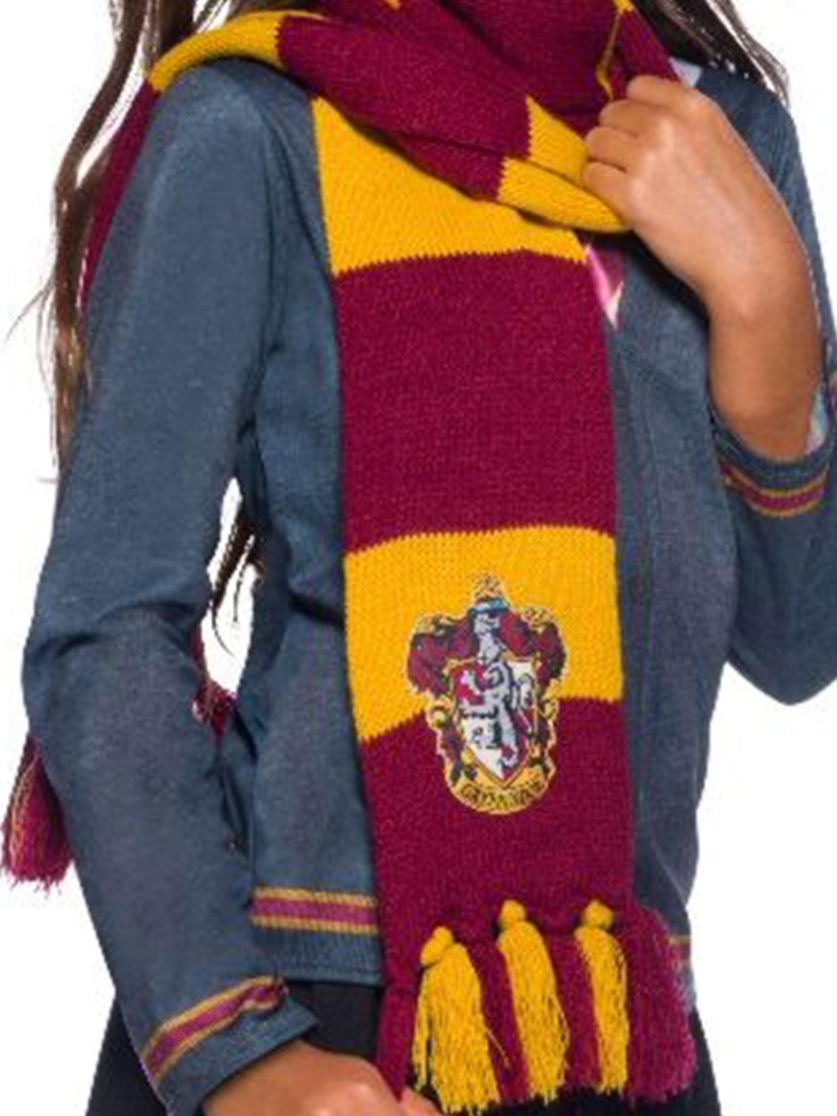 Gryffindor scarf, ideal costume accessory for kids playtime and dress-up fun.