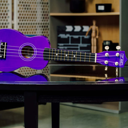 3rd Avenue Soprano Ukulele Purple ideal for kids music education and home entertainment.